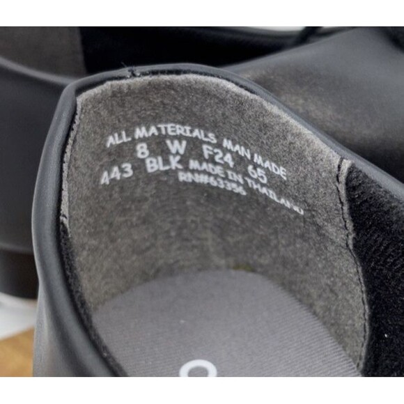 Capezio Tic Tap Toe Professional Black Tap 8W Dance Shoes-F24 65 RN#63356 NIB - Picture 9 of 16